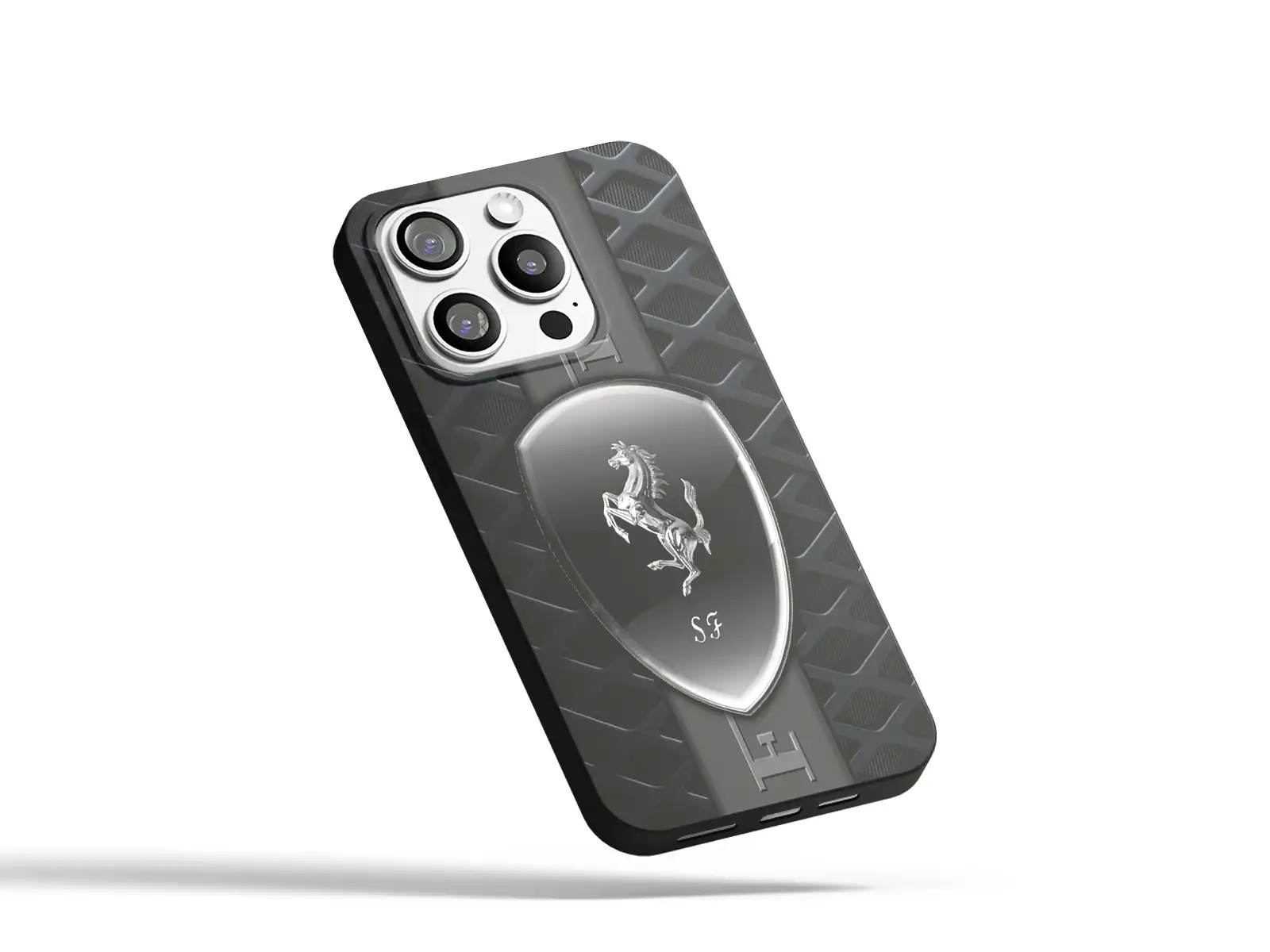 Ferrari Smartphone Hülle Standard Minimal Look